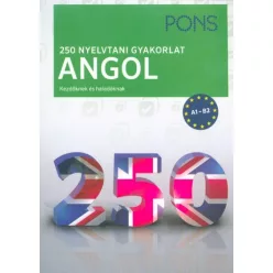 PONS 250 Nyelvtani gyakorlat - Angol - Angol  témájú könyvek és olvasmányok