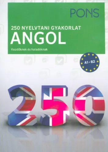 PONS 250 Nyelvtani gyakorlat - Angol - Angol  témájú könyvek és olvasmányok