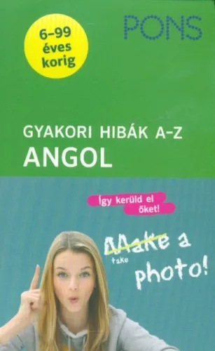 PONS Gyakori hibák - Angol - Angol  témájú könyvek és olvasmányok