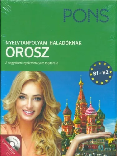 PONS - Nyelvtanfolyam haladóknak - Orosz (könyv+CD) - B1-B2 - További nyelvek  témájú könyvek és olvasmányok