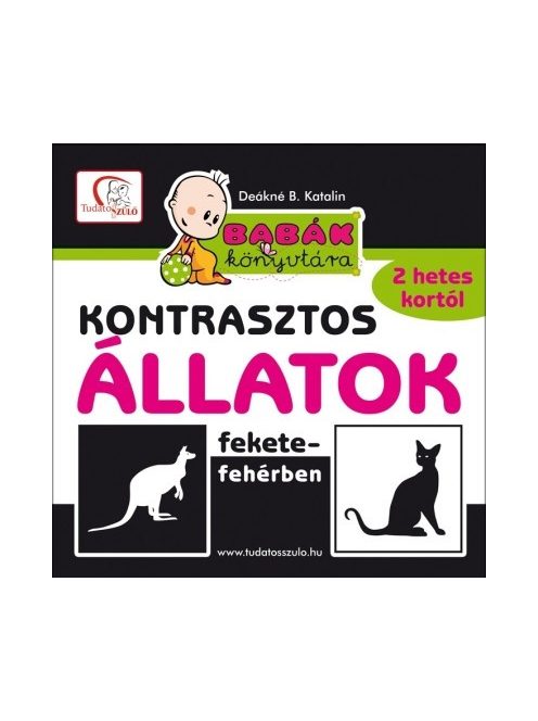 *Kontrasztos állatok fekete-fehérben /Babák könyvtára