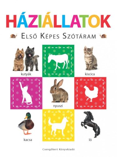 Háziállatok - Első képes szótáram - Szivacskönyv - 0