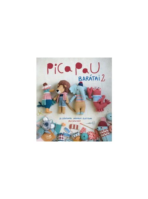 Pica Pau barátai 2 - 20 színpompás amigurumi állatfigura