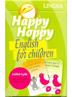   Happy Hoppy szókártyák - Tulajdonságok és kapcsolatok /English for Children