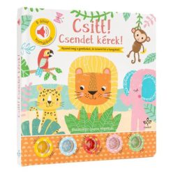   Csitt! Csendet kérek! - 5 állat hangjával - Nyomd meg a gombokat, és ismerd fel a hangokat!