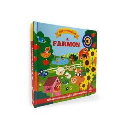   Bújócskázó állatok a farmon - Találós kérdések kihajtható oldalakkal, állathangokkal - Nyomd meg a gombot!