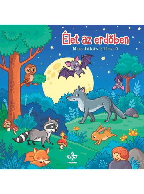 Élet az erdőben - Mondókás kifestő