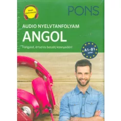 PONS Audio nyelvtanfolyam - Angol - A1-B1 szint - Angol  témájú könyvek és olvasmányok