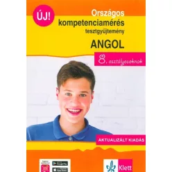 Országos kompetenciamérés tesztgyűjtemény angol nyelv - 8. osztályosoknak - Aktualizált kiadás + Ingyenes Applikáció - Angol  témájú könyvek és olvasmányok