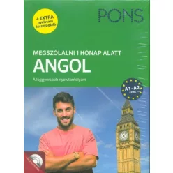 PONS Megszólalni 1 hónap alatt - Angol (könyv + CD+online) - A leggyorsabb nyelvtanfolyam - Angol  témájú könyvek és olvasmányok