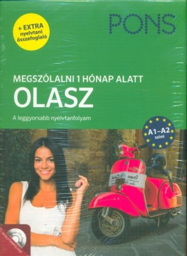 PONS Megszólalni 1 hónap alatt - Olasz (könyv + CD+online) - A leggyorsabb nyelvtanfolyam - Olasz  témájú könyvek és olvasmányok