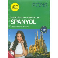   PONS Megszólalni 1 hónap alatt - Spanyol (könyv + CD+online) - A leggyorsabb nyelvtanfolyam