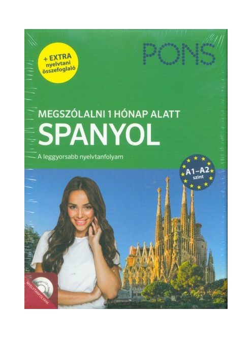 PONS Megszólalni 1 hónap alatt - Spanyol (könyv + CD+online) - A leggyorsabb nyelvtanfolyam