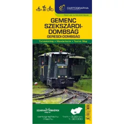 Gemenc, Szekszárdi-dombság, Geresdi-dombság turistatérkép 2023 - Magyarország  témájú könyvek és olvasmányok