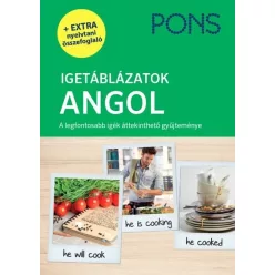 PONS Igetáblázatok: Angol - A legfontosabb igék áttekinthető gyűjteménye (új kiadás) - Angol  témájú könyvek és olvasmányok