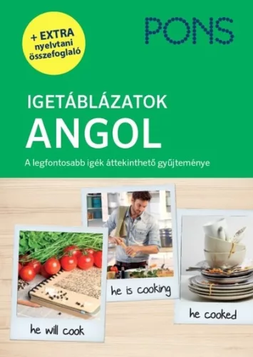 PONS Igetáblázatok: Angol - A legfontosabb igék áttekinthető gyűjteménye (új kiadás) - Angol  témájú könyvek és olvasmányok