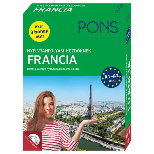 PONS Nyelvtanfolyam kezdőknek FRANCIA (online letölthető hanganyag + extra nyelvtani összefoglaló) - Francia  témájú könyvek és olvasmányok