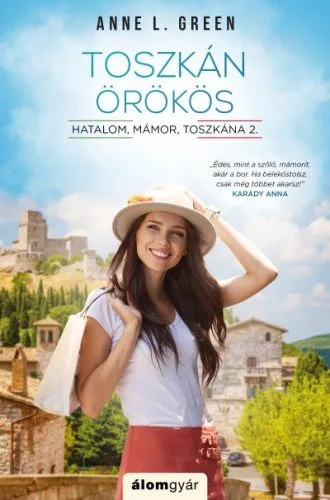 Toszkán örökös - Hatalom, mámor, Toszkána 2. - Romantikus  témájú könyvek és olvasmányok