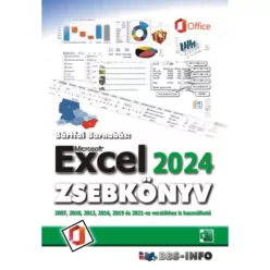 Excel 2024 zsebkönyv - Irodai alkalmazás  témájú könyvek és olvasmányok