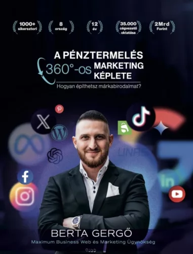 A pénztermelés 360°-os marketing képlete - Hogyan építhetsz márkabirodalmat?