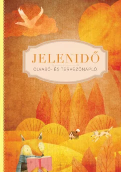Jelenidő - Olvasó- és tervezőnapló - Matrica melléklettel - Szórakoztató Irodalom  témájú könyvek és olvasmányok