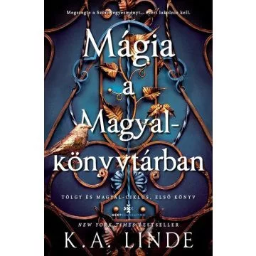 Mágia a Magyalkönyvtárban (éldekorált)(puha) - Fantasy  témájú könyvek és olvasmányok
