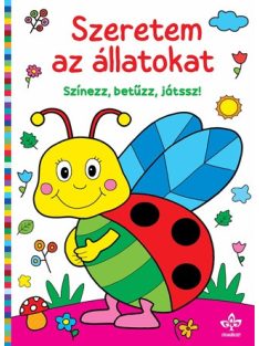 Szeretem az állatokat - Színezz, betűzz, játssz!