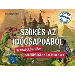 Szökés az időcsapdából - Szabadulószoba-kalandregény gyerekeknek! - Krimi  témájú könyvek és olvasmányok