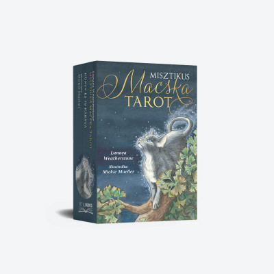 Misztikus Macska Tarot - Könyv és 78 kártya - Egészséges test és lélek egészségtudatos életmódhoz kapcsolódó könyvek