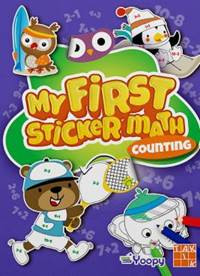 My First Sticker Math - Counting - Foglalkoztatók  témájú könyvek és olvasmányok
