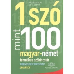 1 szó mint 100 - magyar-német tematikus szókincstár /Thematischer wortschatz ungarisch - Német  témájú könyvek és olvasmányok