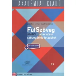 Fülszöveg /Angol hallás utáni szövegértés feladatok C1 - angol felsőfok - Angol  témájú könyvek és olvasmányok