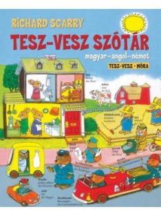 Tesz-Vesz szótár /Magyar-angol-német