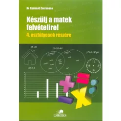Készülj a matek felvételire! 4. osztályosok részére - Matematika  témájú könyvek és olvasmányok