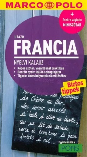 Utazó francia nyelvi kalauz /Marco Polo - Francia  témájú könyvek és olvasmányok