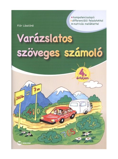 Varázslatos szöveges számoló 4. évfolyam