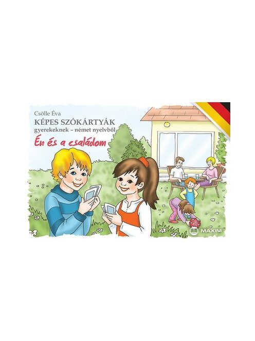 Én és a családom /Képes szókártyák gyerekeknek - német nyelvből