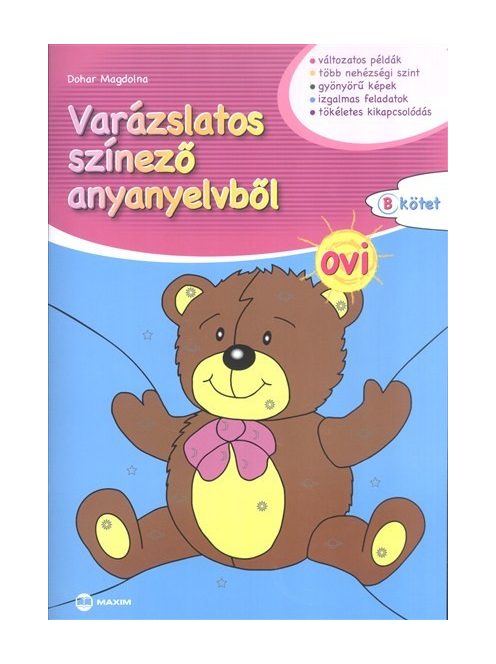 Varázslatos színező anyanyelvből - ovi (b. kötet)