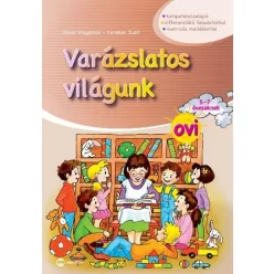 Varázslatos világunk ovi 5-7 éveseknek /Matricás melléklettel - Óvodás és iskolaelőkészítő  témájú könyvek és olvasmányok
