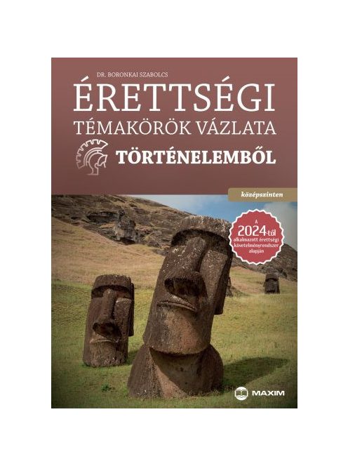 Érettségi témakörök vázlata történelemből (középszinten) a 2024-től alkalmazott érettségi követelményrendszer alapján