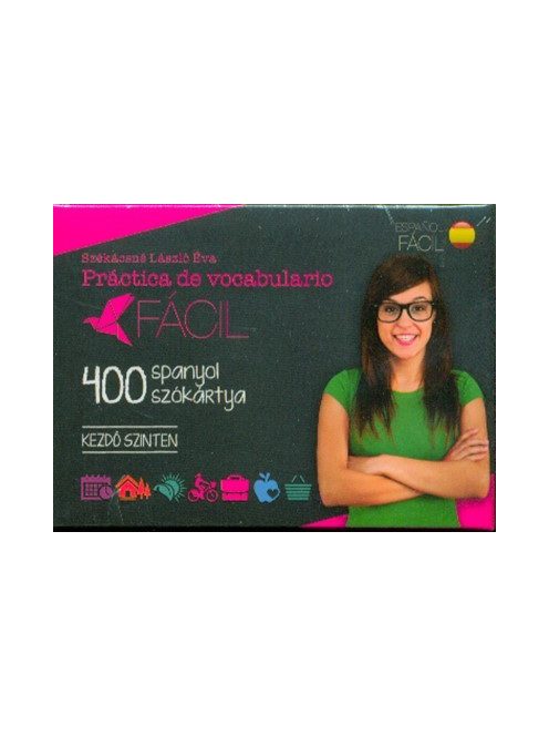 Práctica de vocabulario - 400 spanyol szókártya /Kezdő szinten