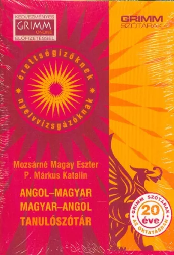 Angol-magyar /Magyar-angol tanulószótár - Angol  témájú könyvek és olvasmányok