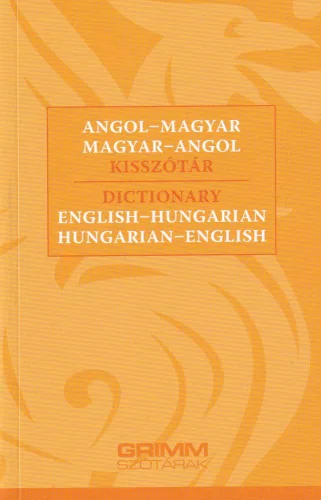 Angol-magyar, magyar-angol kisszótár (3. kiadás) - Angol  témájú könyvek és olvasmányok