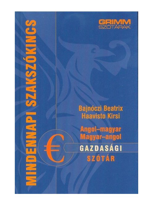 Angol–magyar, magyar–angol gazdasági szótár