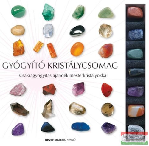 Gyógyító kristálycsomag - Csakragyógyítás ajándék mesterkristályokkal - Egészséges test és lélek egészségtudatos életmódhoz kapcsolódó könyvek