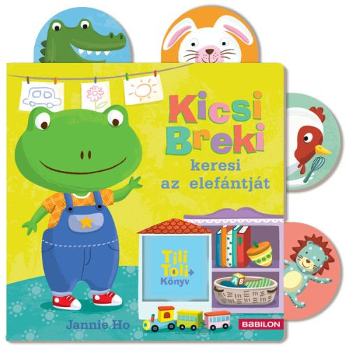 Tili-toli könyv - Kicsi Breki keresi az elefántját - Leporellók, képeskönyvek  témájú könyvek és olvasmányok
