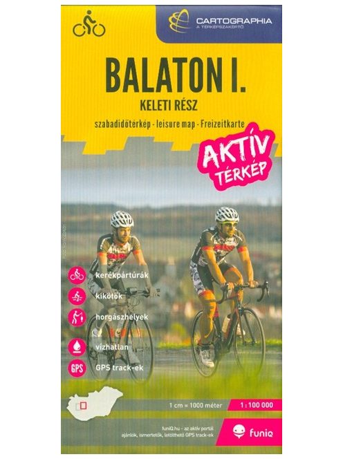 Balaton I. - Keleti rész /Szabadidőtérkép