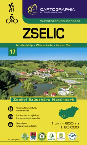 Zselic turistatérkép 1:60e. - Magyarország  témájú könyvek és olvasmányok