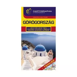   *Görögország útikönyv+térkép /Cartographia útikönyvsorozat