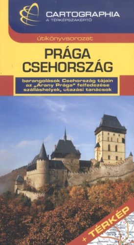 Prága - Csehország útikönyv - Európa  témájú könyvek és olvasmányok